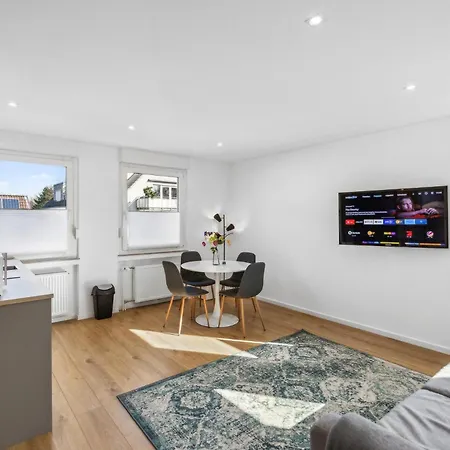 Citychalet-uni- Boxspringbett Kueche-ruhig-parkplatz Bochum