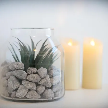 Chalet-uni- Boxspringbett Kueche-ruhig-parkplatz 아파트 *