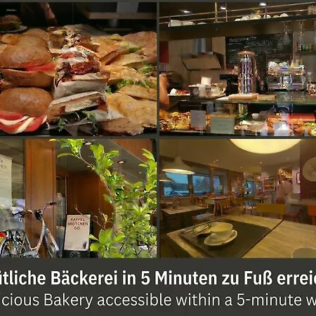 Chalet-uni- Boxspringbett Kueche-ruhig-parkplatz Appartement *